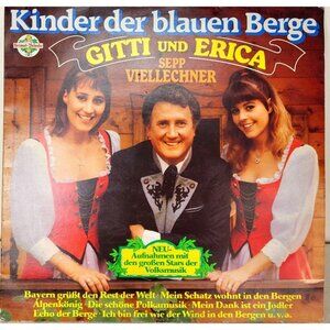 VTG Kinder der blauen Berge Gitti und Erica Sepp Viellechner Vinyl Recor…